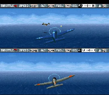 Carrier Aces (USA) screen shot game playing